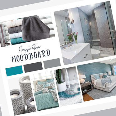 Exclusive Towels - design example small #1 - mood board