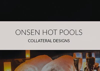 Onsen Hot Pools – Marketing material